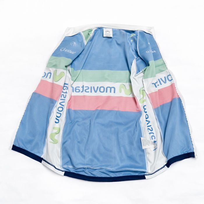 Tricou impecabil ciclism Nalini Movistar Italia