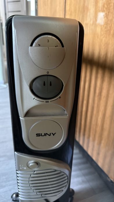 Масляный радиатор SUNY 11 секций + тепловентилятор