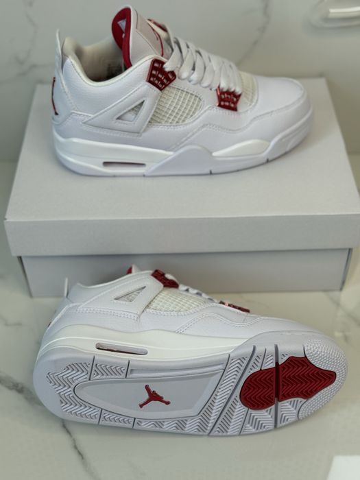 Air Jordan 4 Retro Metallic Red Full Box Verificare Colet Size 35,5-46