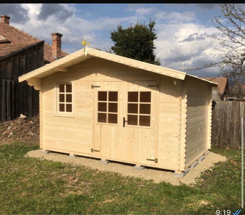 Case de grădină, de vacanță și de locuit din lemn de înaltă calitate.