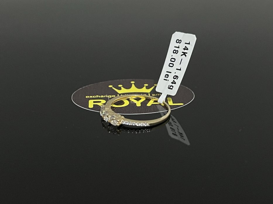 Bijuteria Royal CB : Inel dama aur nou 14k 1,64gr