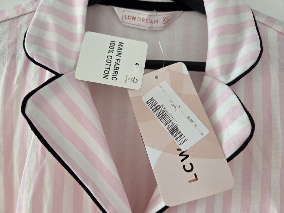 LC Waikiki bluza pijama XS-S, bumbac, cu eticheta