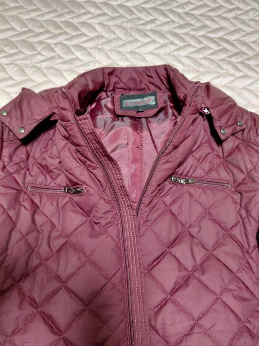 Мъжко зимно яке с качулка