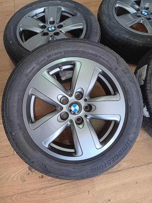 Jante 16 BMW seria 1 F40 seria 2 F44 cu senzori și anvelope vară OEM