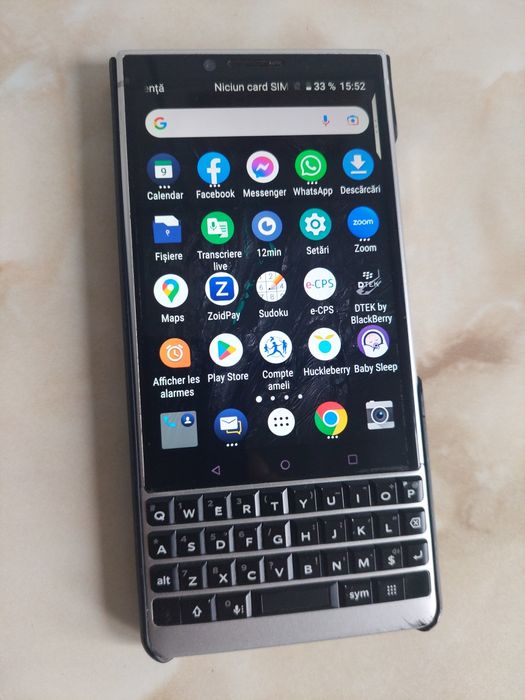 [Key2] Vând/Schimb BlackBerry Key 2, puțin julit + husă BONUS //poze reale