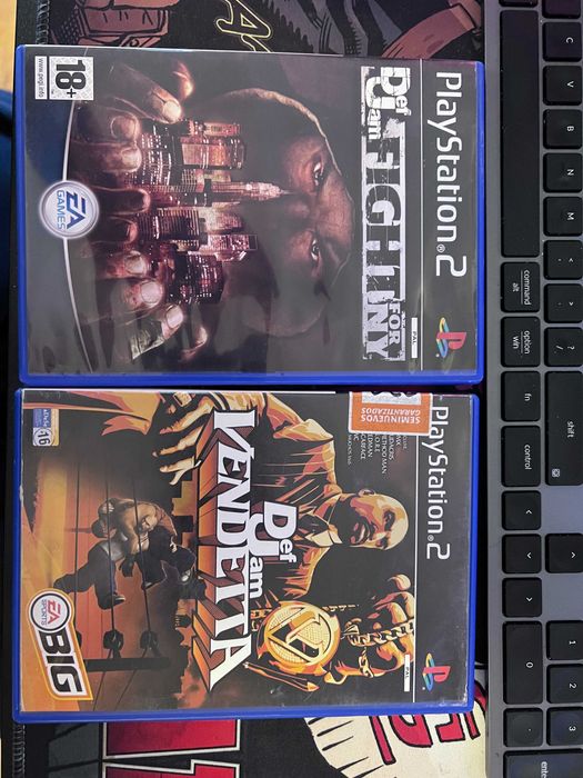 Def Jam: Fight For NY PS2 PAL + Def Jam: Vendetta PS2 PAL