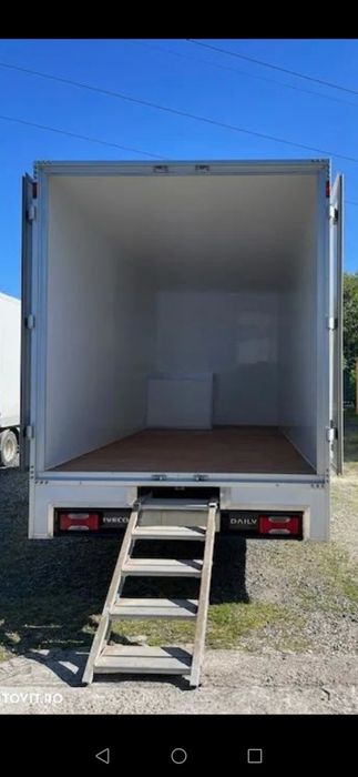 duba izoterma iveco daily Food truck container birou camper rulota cub