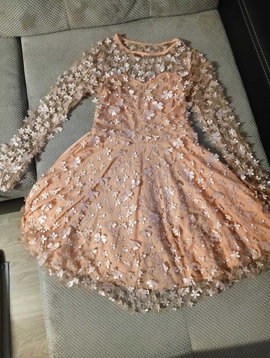 Официална къса рокля