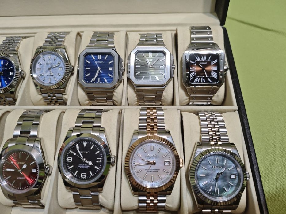Уникат! Seiko Mod Автоматични часовници с оригинален японски механизъм