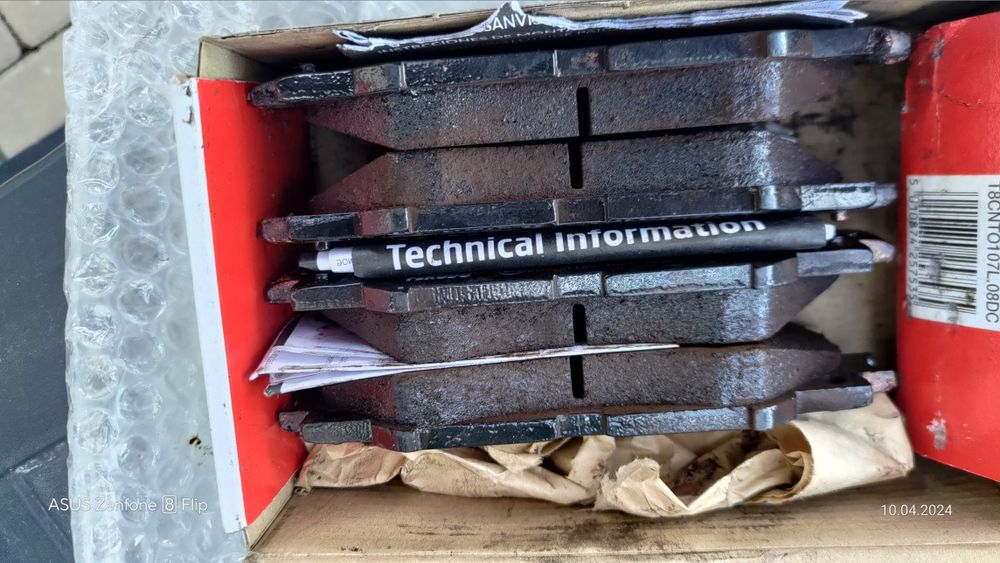 Plăcute frana față Toyota,Subaru, Lexus, Ferodo și Bosch