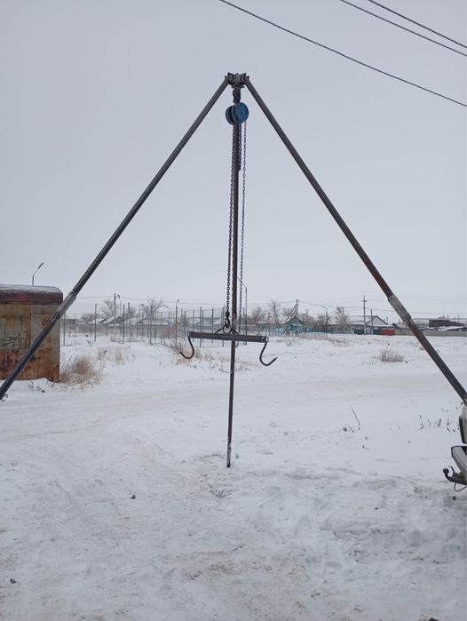 Тренога для резки скота