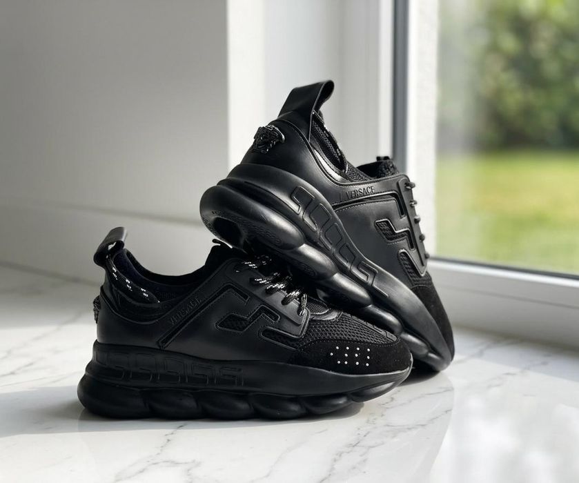 Adidasi Versace Negru - Model Unisex