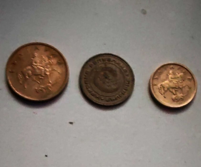 Монети, стотинки, стари български стотинки