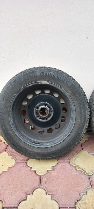 Vând 4 roti cu cauciucuri de iarna pentru skoda octavia 2018