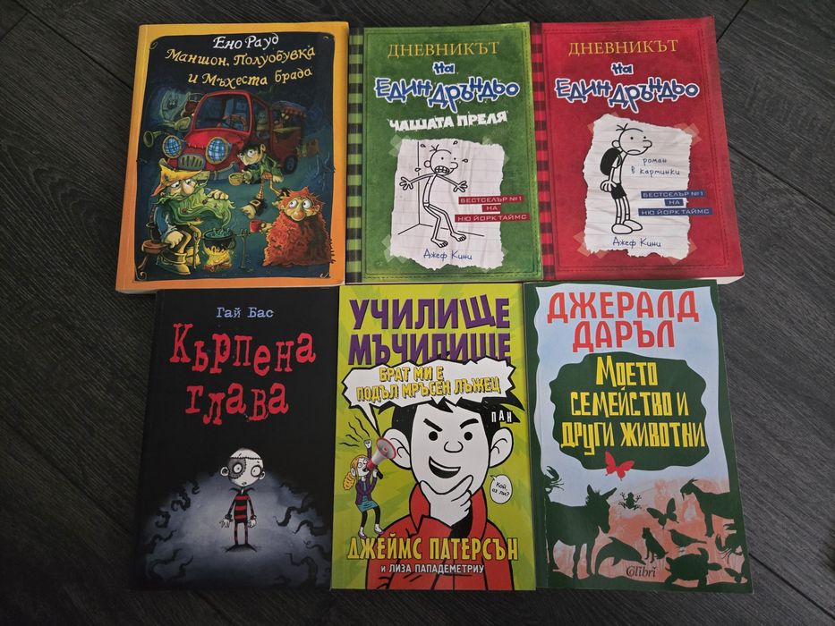 Книги ученическа литература