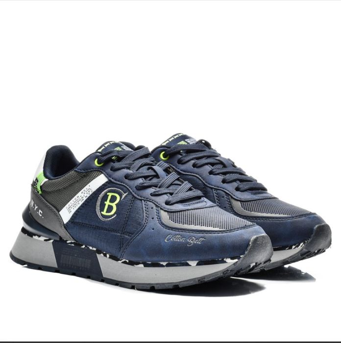 Adidasi Sport Navy Cotton Belt