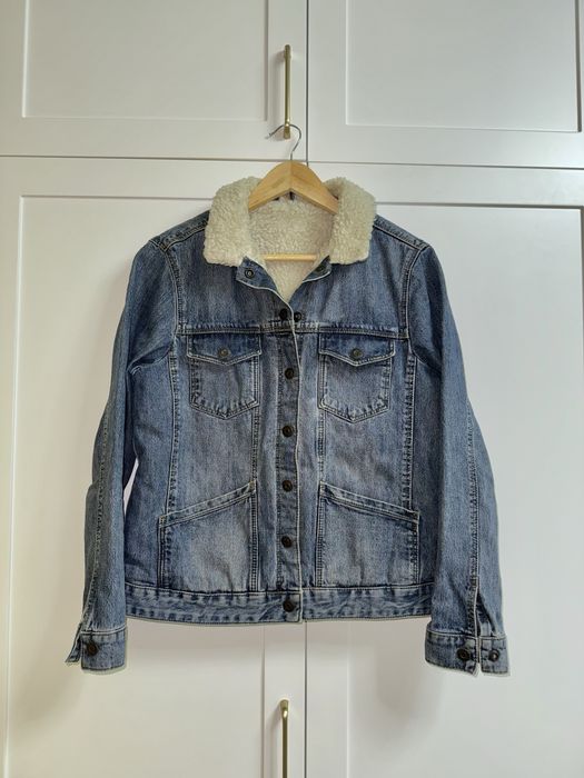 Джинсовка женская с мехом Topshop, S размер