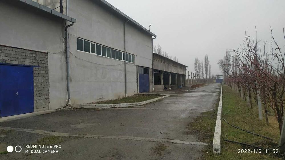 Сдается в аренду 1,15 гектар земли с зданием 1300 кв.м Ижарага жой бор