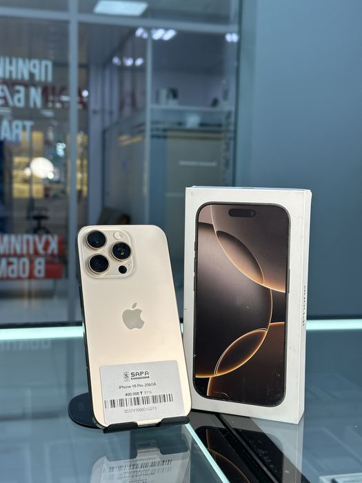 айфон 16 про дезерт титан 91%