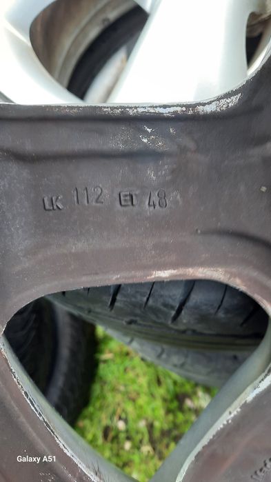 Ляти джанти с гуми 5×112 16цола