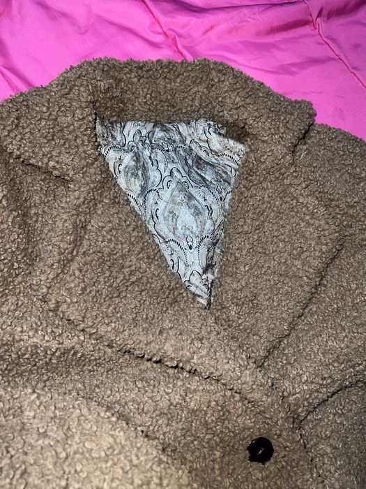 Пальто тедди большой размер 2/3XL