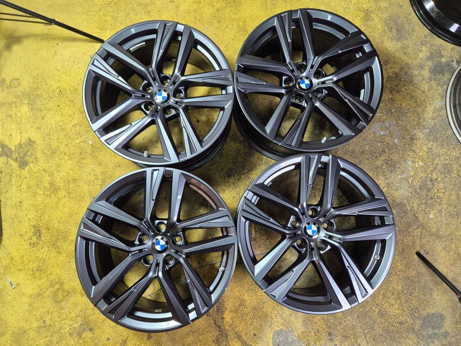 4 Jante Aliaj 5x112 18'' OEM BMW Seria 3 G20 G21 Seria 4 Gran Coupe G26 - Model 2025 + Senzori OEM BMW