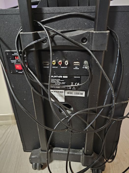 Boxa karaoke 2 microfoane