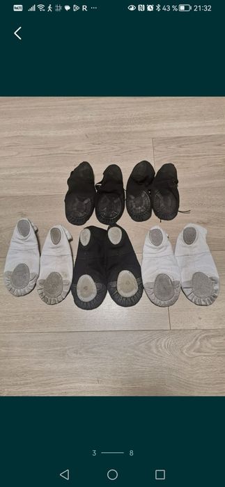 Încălțăminte dans și gimnastică