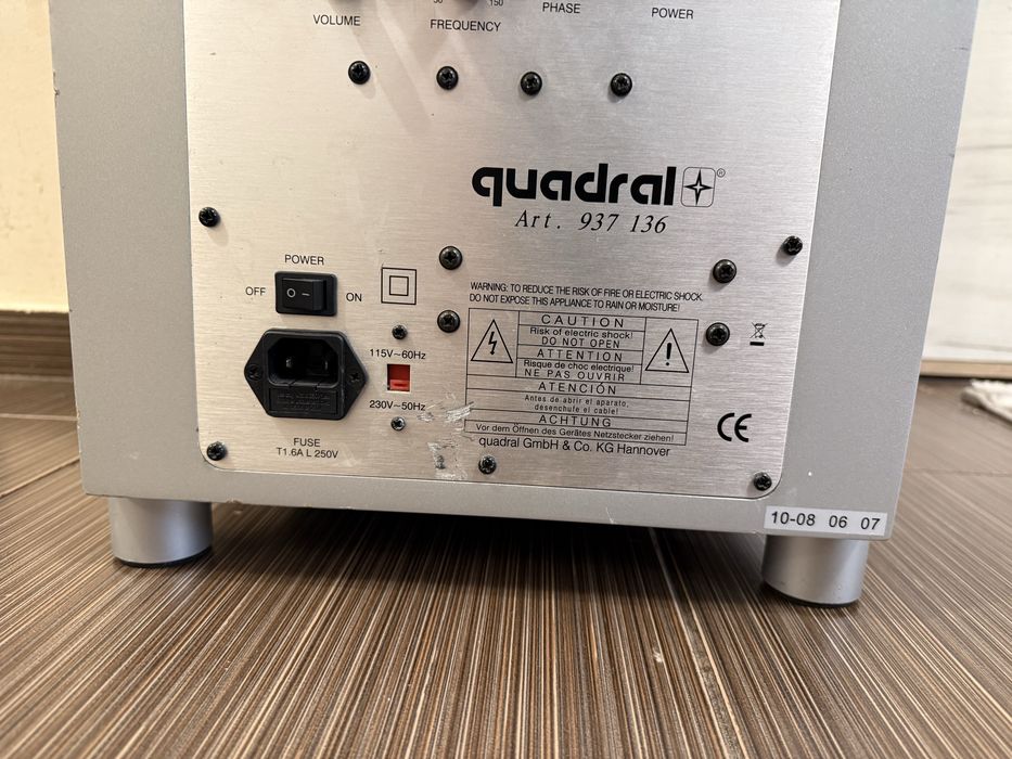 Quadral 10” Subwoofer