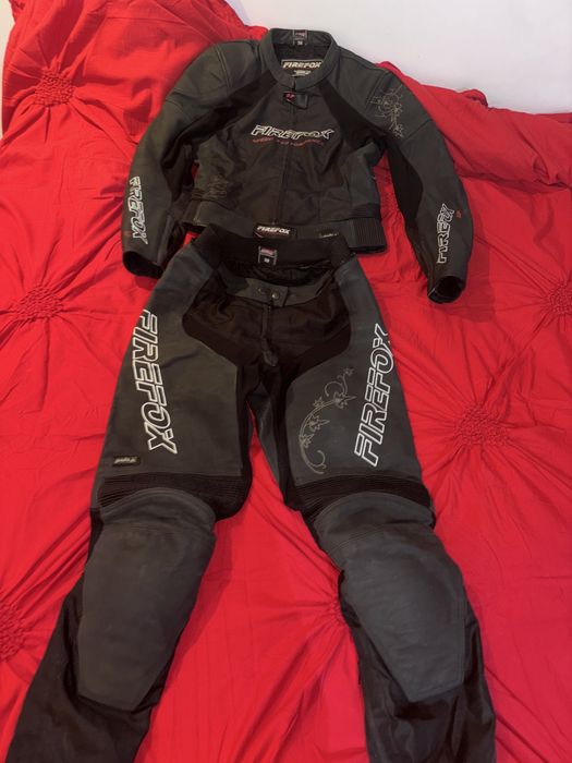 Costum moto dama Firefox marimea 38