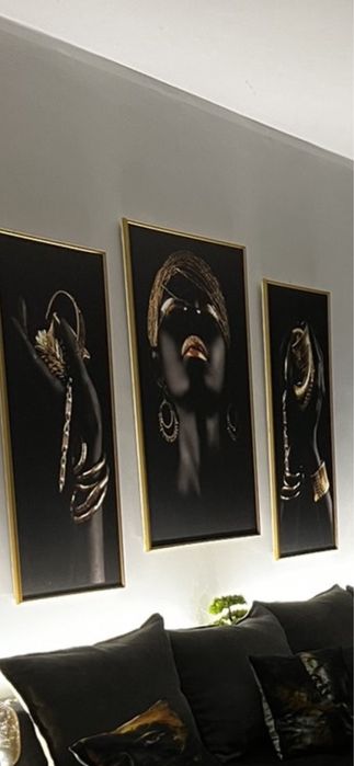 Три картини сс подарък възглавнички със същия мотив