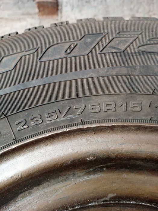 Запаска Газ-Уаз. Шиповашая