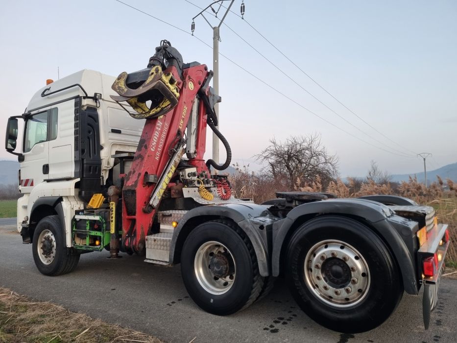 Man 26.480 TGS 6X4, Macara Liv 120Z