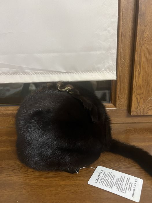 Норковая шапка женская