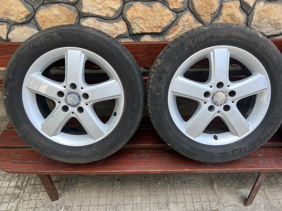 Djanti s gumi 16 5x112 Mercedes Джанти с гуми 16 5х112 Мерцедес Оригинални