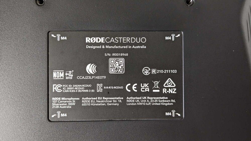 Audio interface Rode RODECaster Duo за Стриминг и Подкаст
