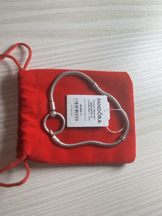 Пандора браслет 19 размер