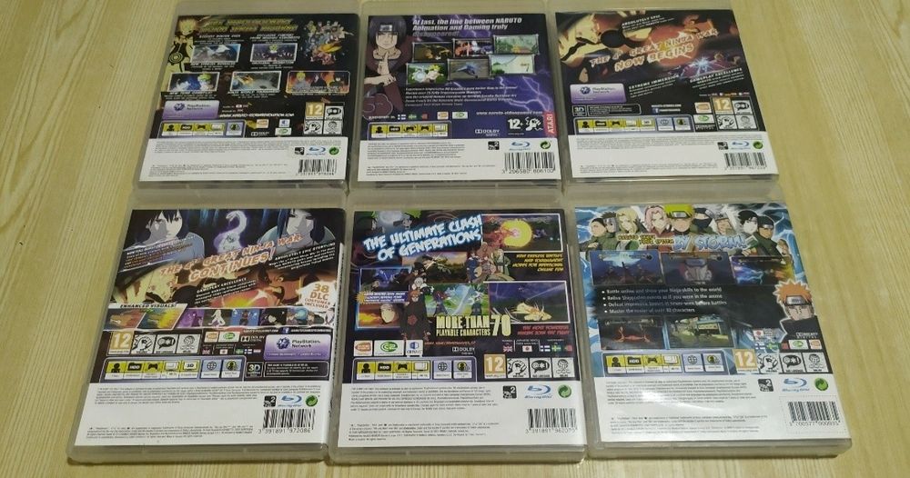 PS3 Naruto все игры PlayStation 3