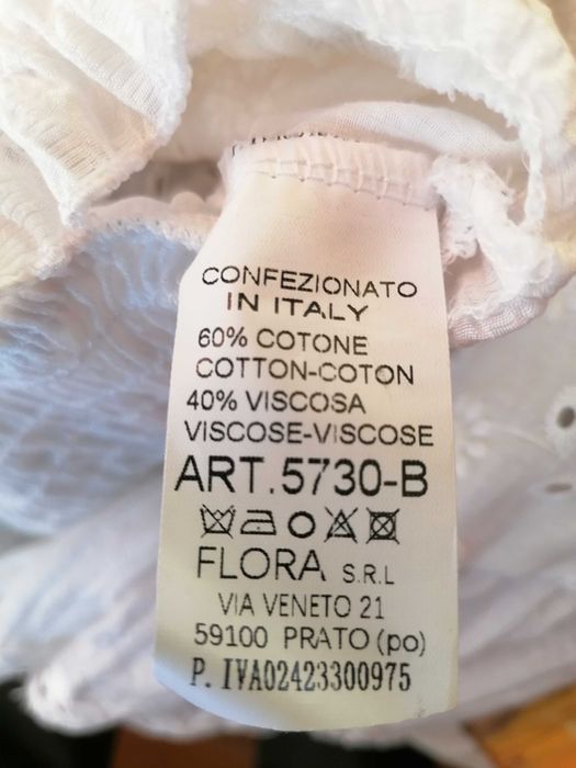 Италианска дамска риза Flora