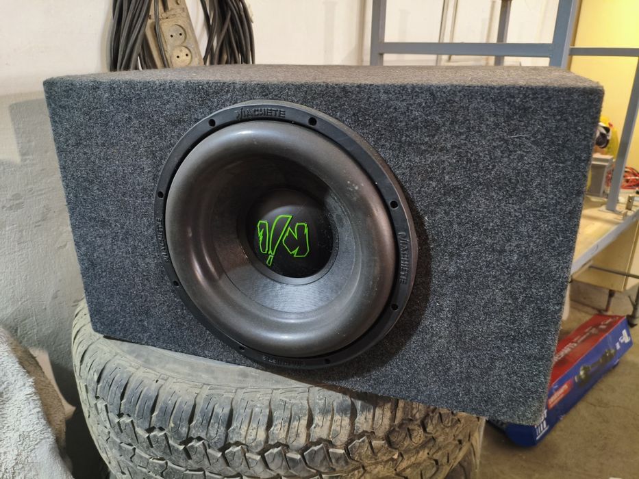 Сабвуфер мачете с усилителем булава 1800 ват