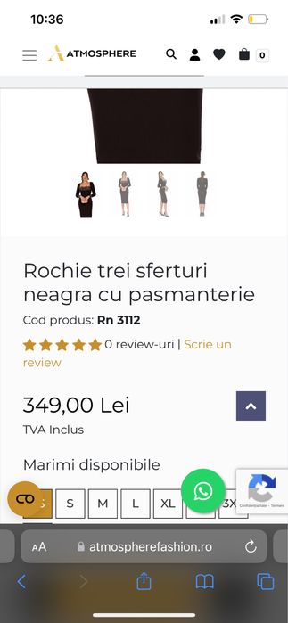 Rochie noua Atmosphere