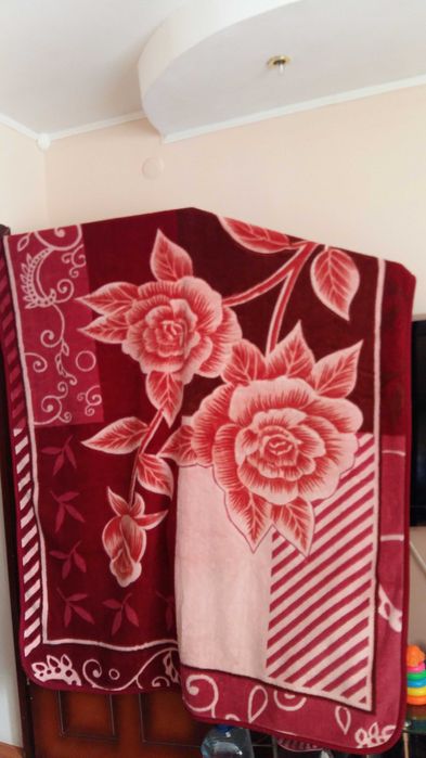 Плед 2ух сп толстый теплый