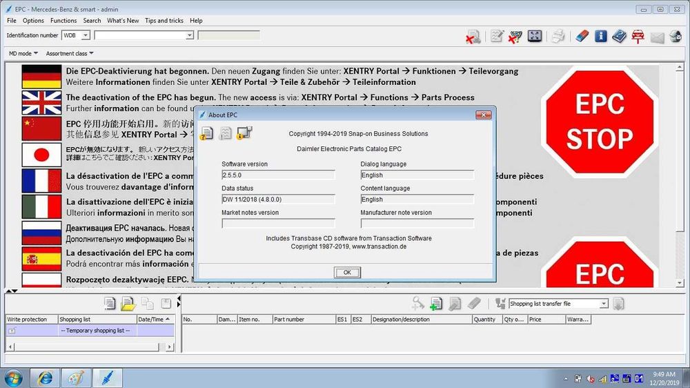 SSD 512Gb Star C4 C5 C6 , Xentry Cars 06.2024 Vediamo DTS EPC WIS ASRA