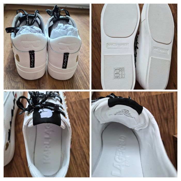 Karl Lagerfeld оригинални сникърси с пинове