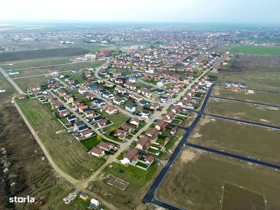 Teren de 577 mp de vanzare cu toate utilitatile la cheie.