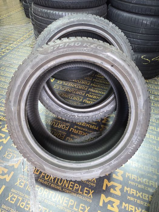 Set 4 anvelope SH iarna BMW X3 X4 Pirelli 245/45/20 cu 275/40/20 RFT
