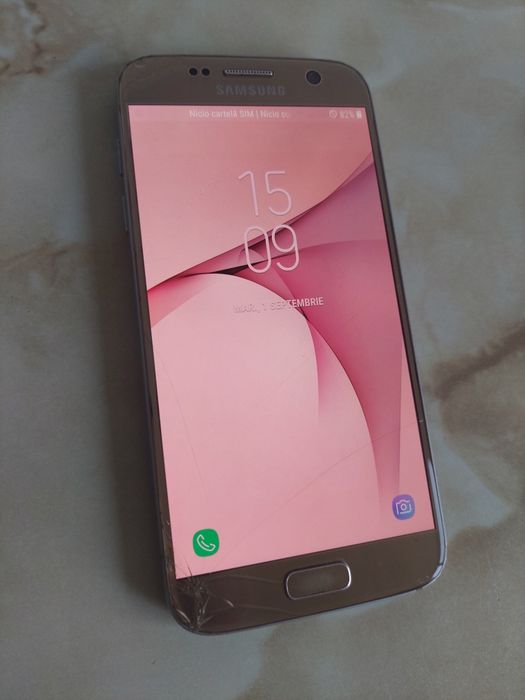 [S7] Vând Samsung Galaxy S7 [spart] dar [perfect funcțional] //poze reale