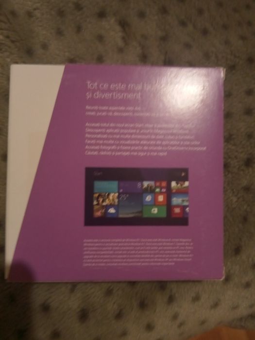 Windows 8.1 original cu licență 2 cd 32/64 biti cheie folosita