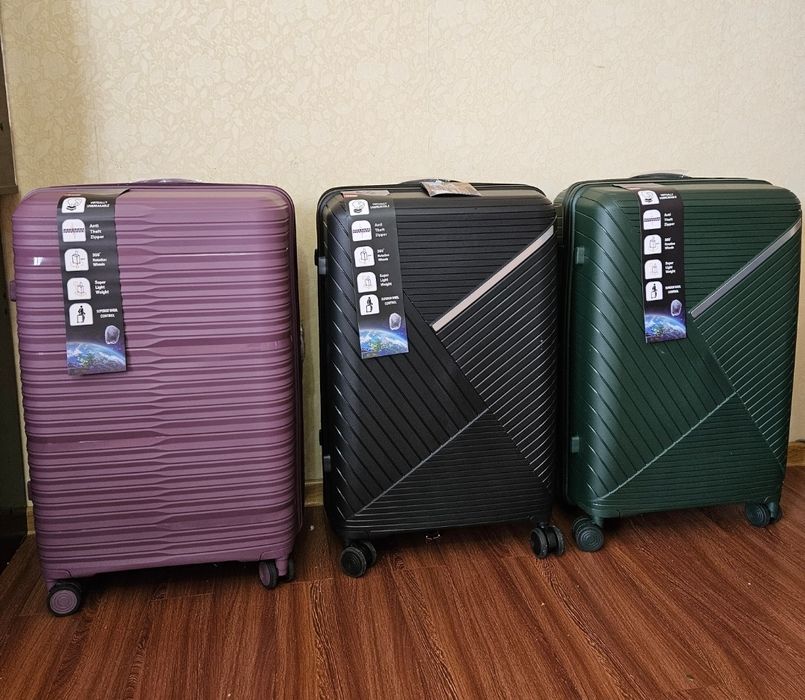 Чемодан гелевый качественный 4в1