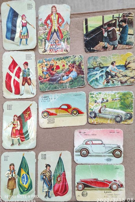 стари картинки-картонени